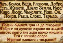 Вижте скрития текст в българската азбука. Всяка буква е дума. Невероятно.